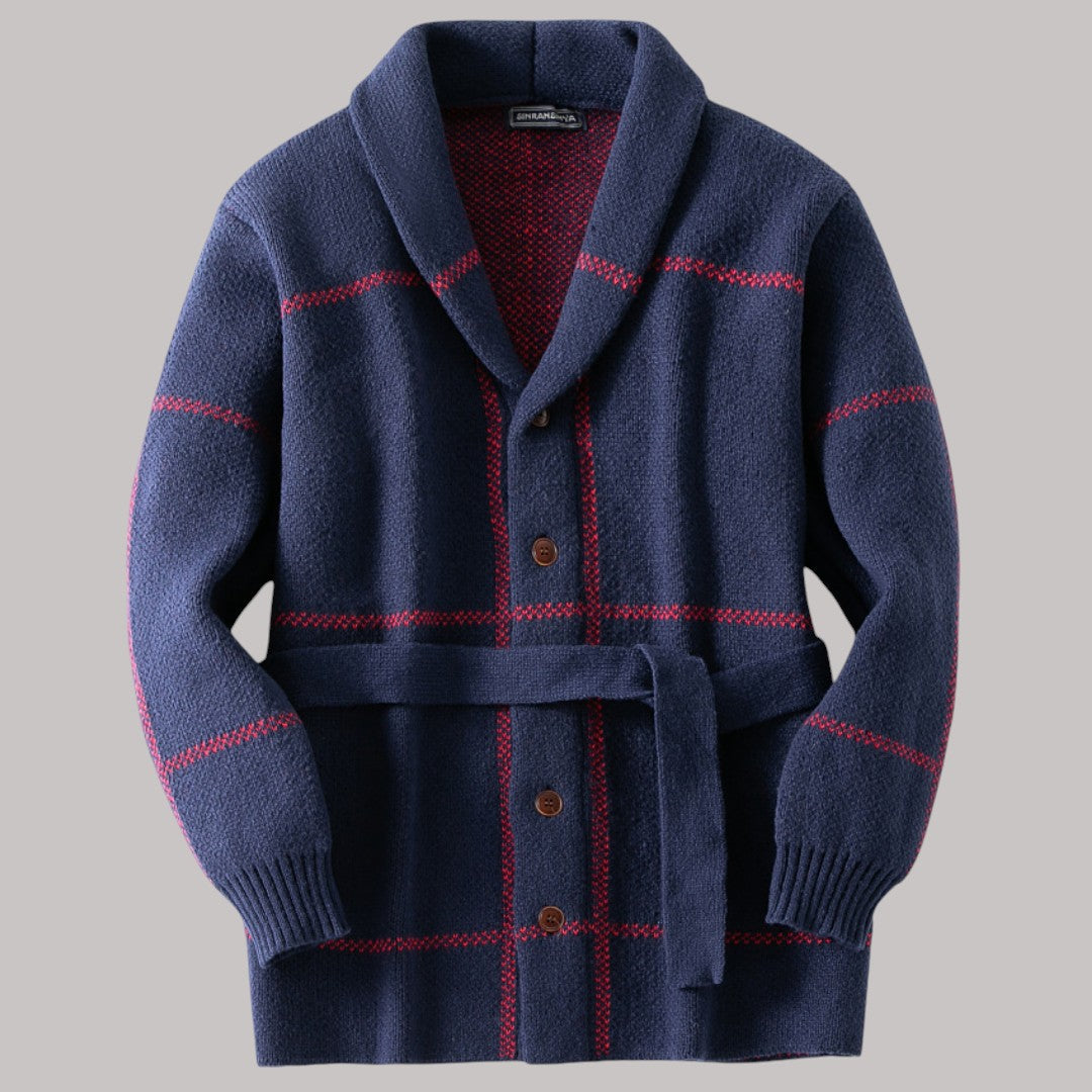 Rowan – Belted Knit Coat