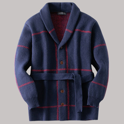 Rowan – Belted Knit Coat