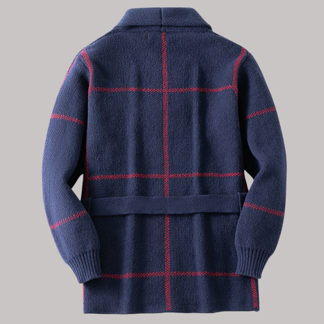 Rowan – Belted Knit Coat