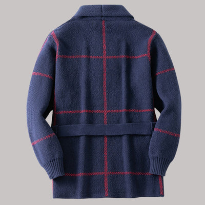 Rowan – Belted Knit Coat