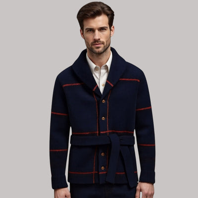 Rowan – Belted Knit Coat