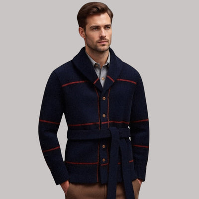 Rowan – Belted Knit Coat