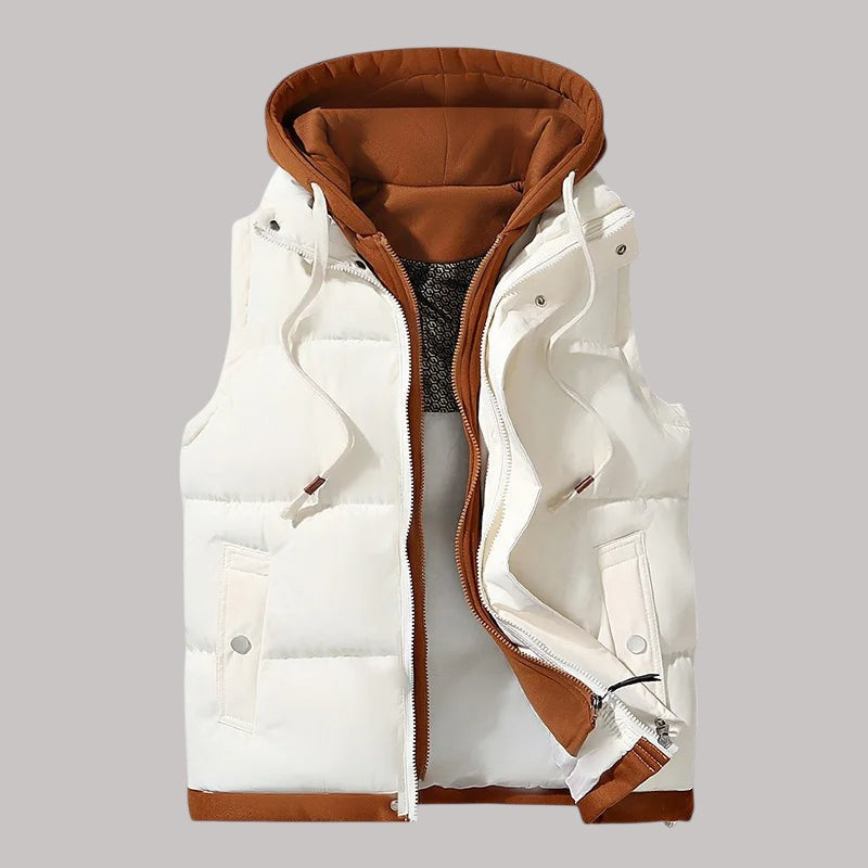 Jason – Soft Bodywarmer Hoodie