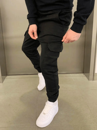 Stefano – Stretch Comfort Cargo Trousers