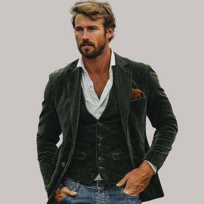 Edward – Vintage Blazer & Waistcoat Set