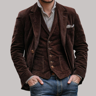 Edward – Vintage Blazer & Waistcoat Set