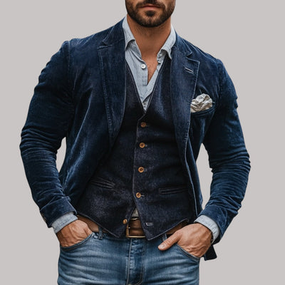 Edward – Vintage Blazer & Waistcoat Set