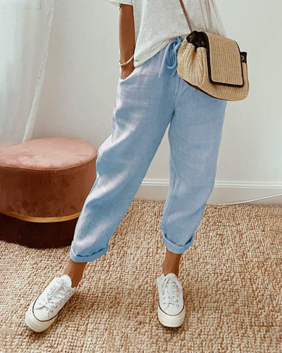 Livia - Stylish linen trousers