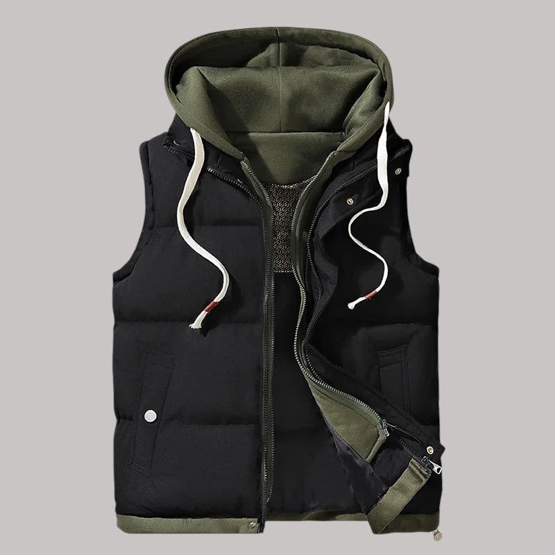 Jason – Soft Bodywarmer Hoodie