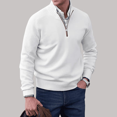 Melvin – Cotton Zip Sweater