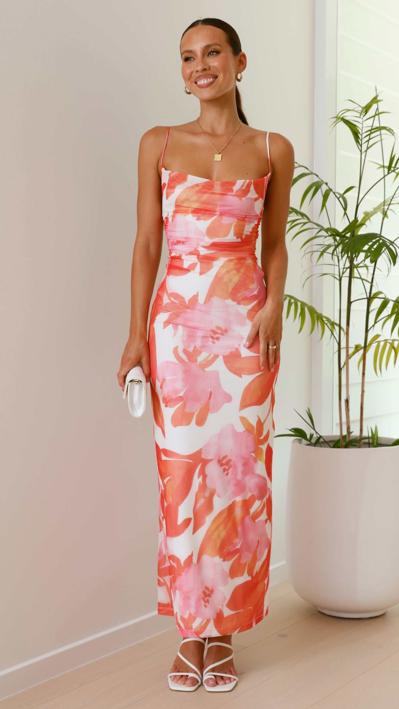 Ashley - Geblümtes Maxikleid