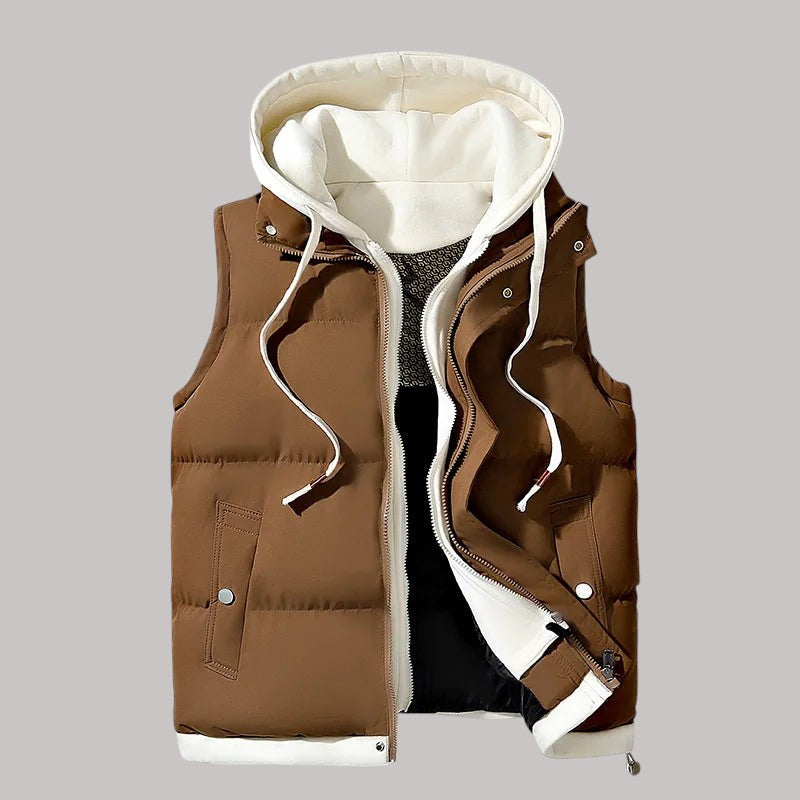 Jason – Soft Bodywarmer Hoodie