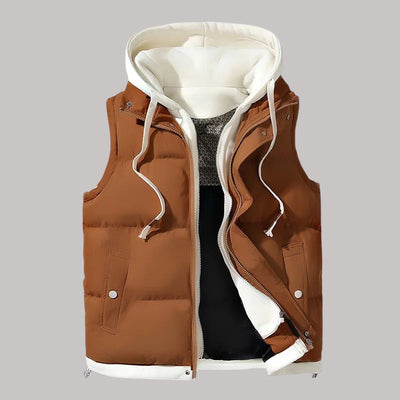 Jason – Soft Bodywarmer Hoodie