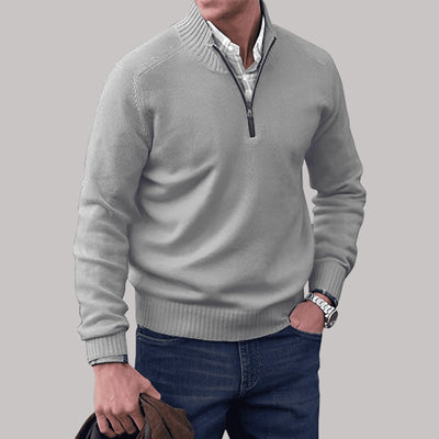 Melvin – Cotton Zip Sweater