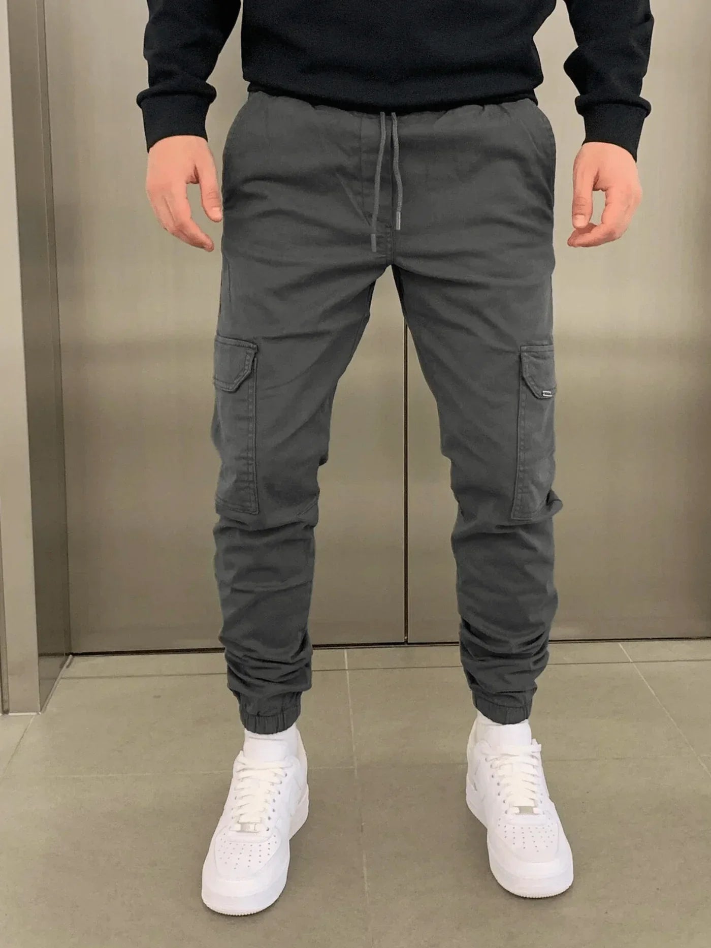 Stefano – Stretch Comfort Cargo Trousers