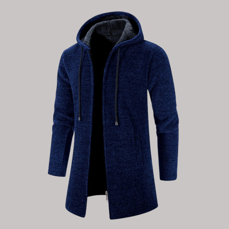 Elliot – Stylish Hooded Wool Coat