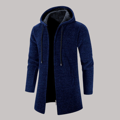 Elliot – Stylish Hooded Wool Coat