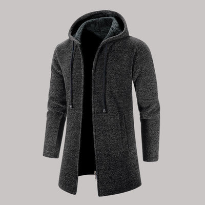 Elliot – Stylish Hooded Wool Coat