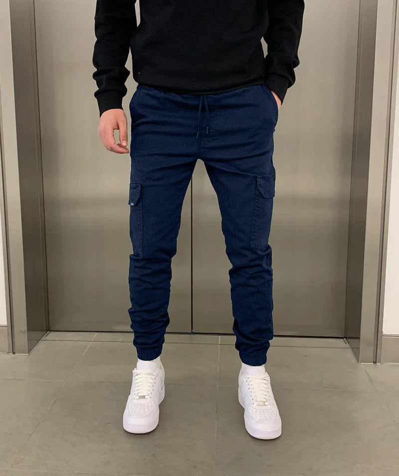 Stefano – Stretch Comfort Cargo Trousers