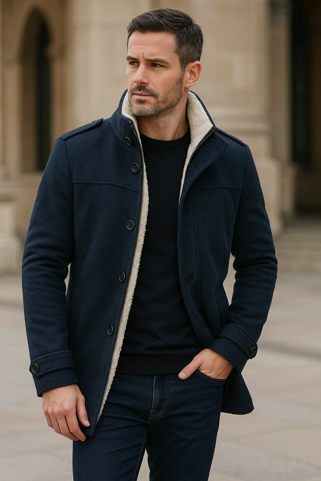 Adrian - Casual fleecejack