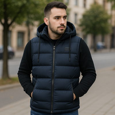 Elton - Hooded bodywarmer
