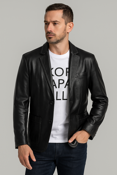 Nero - Italian Eco-Leather Jacket