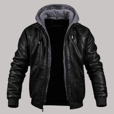 Damon – Leather Winter Jacket