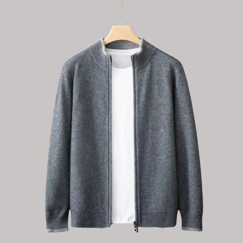Harrison – Luxury Cashmere Zip Vest