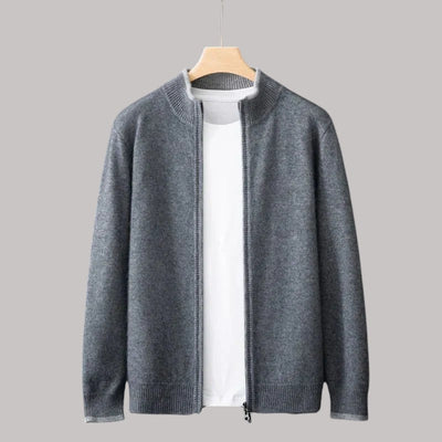 Harrison – Luxury Cashmere Zip Vest