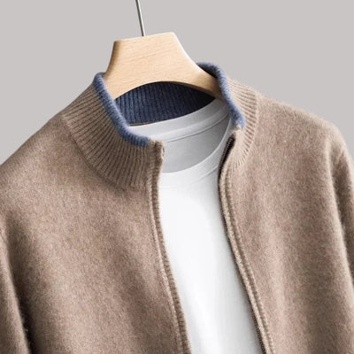 Harrison – Luxury Cashmere Zip Vest