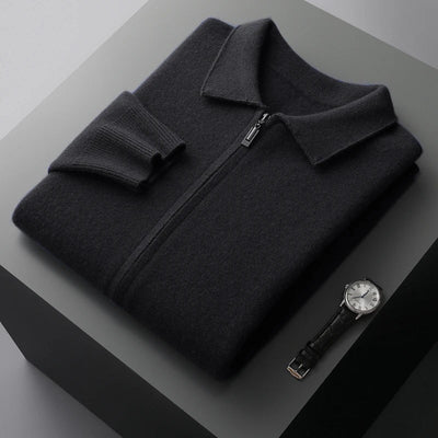 Maxwell – Old Money Cashmere Zip Jacket