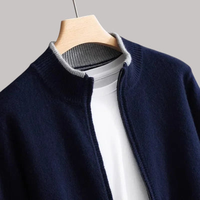 Harrison – Luxury Cashmere Zip Vest