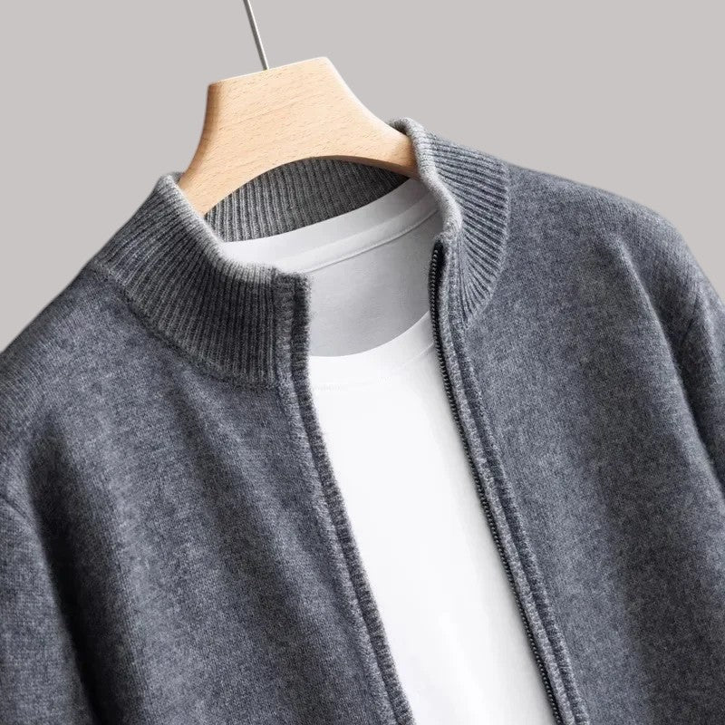Harrison – Luxury Cashmere Zip Vest