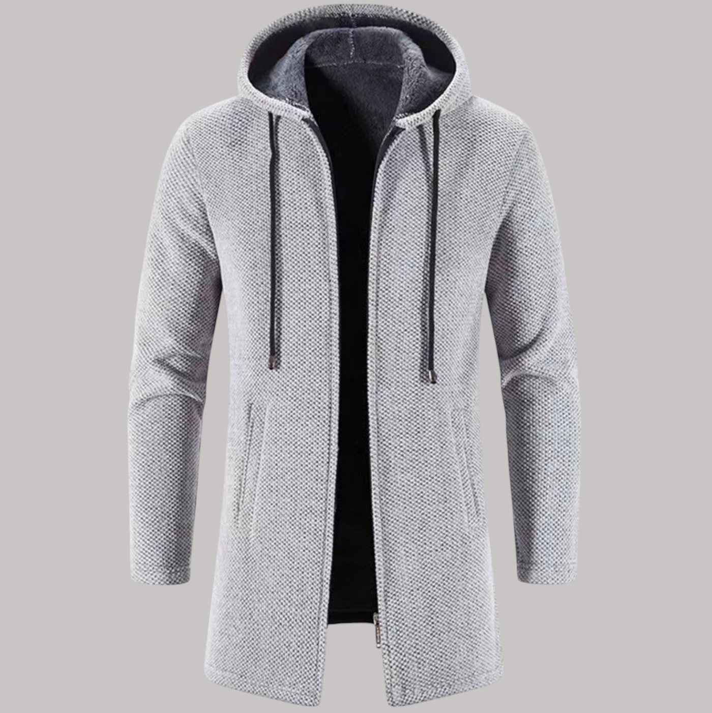 Elliot – Stylish Hooded Wool Coat
