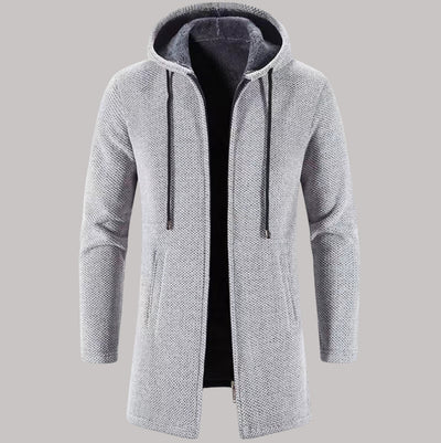 Elliot – Stylish Hooded Wool Coat