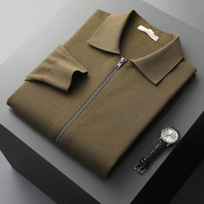 Maxwell – Old Money Cashmere Zip Jacket
