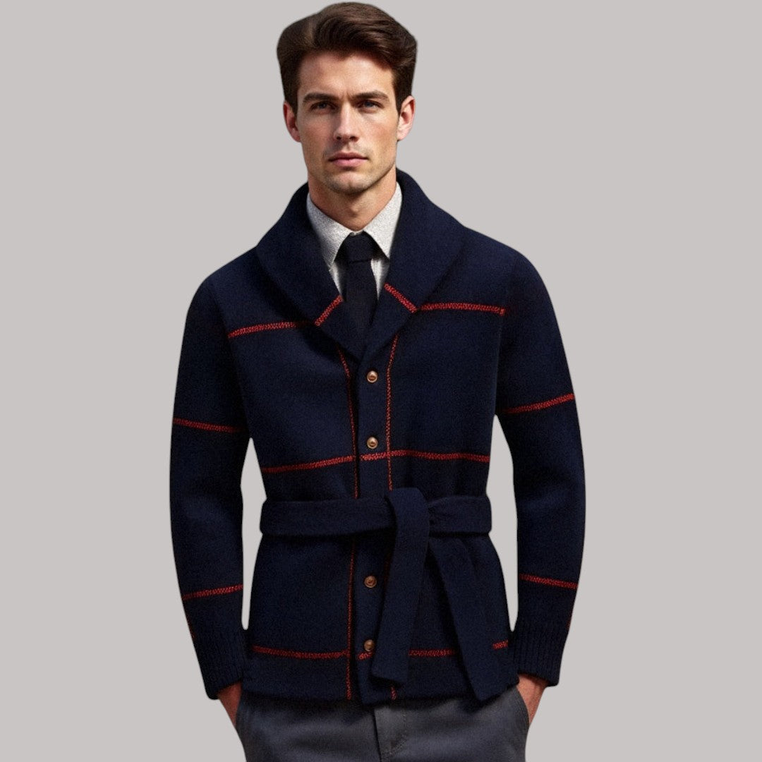 Rowan – Belted Knit Coat