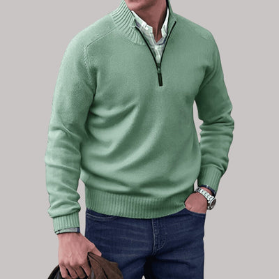 Melvin – Cotton Zip Sweater