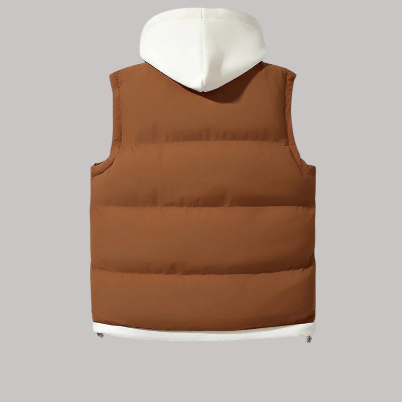 Jason – Soft Bodywarmer Hoodie