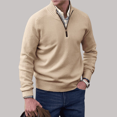 Melvin – Cotton Zip Sweater
