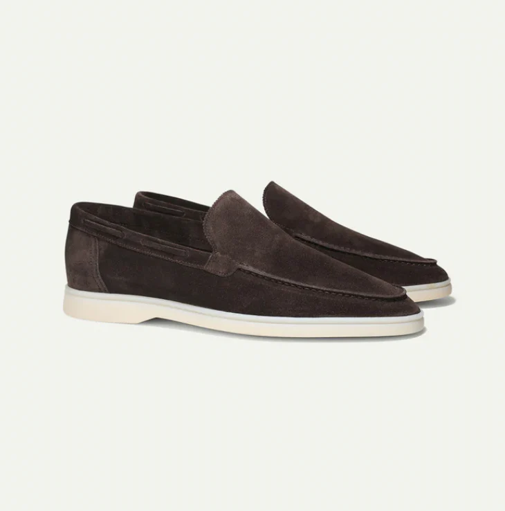 Hermanos - Old Money High Suede Loafers