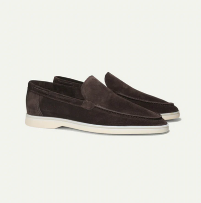 Hermanos - Old Money High Suede Loafers