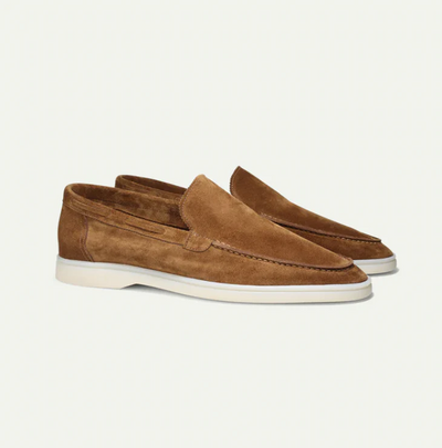 Hermanos - Old Money High Suede Loafers