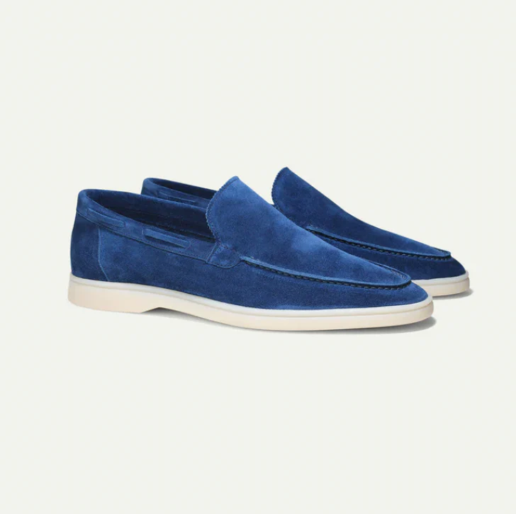 Hermanos - Old Money High Suede Loafers