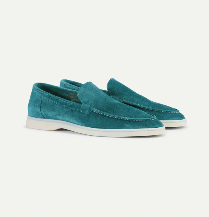 Hermanos - Old Money High Suede Loafers