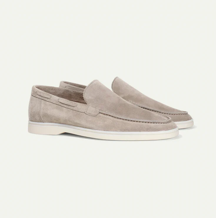 Hermanos - Old Money High Suede Loafers