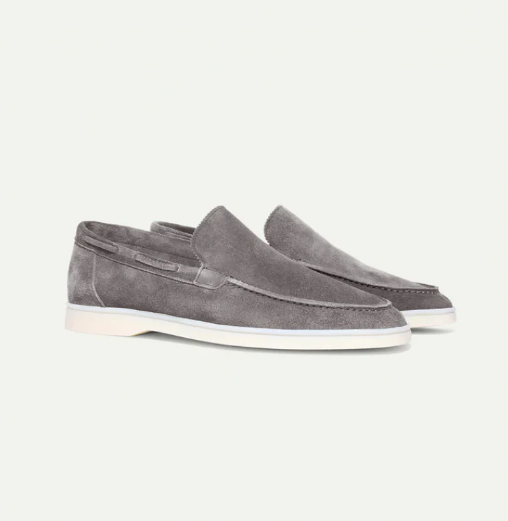 Hermanos - Old Money High Suede Loafers