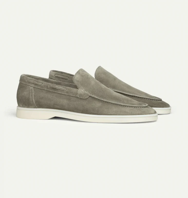Hermanos - Old Money High Suede Loafers