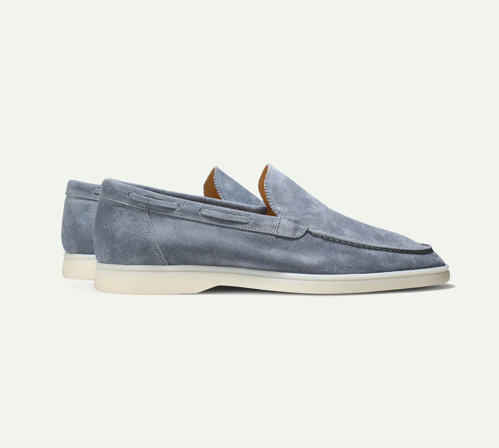 Hermanos - Old Money High Suede Loafers