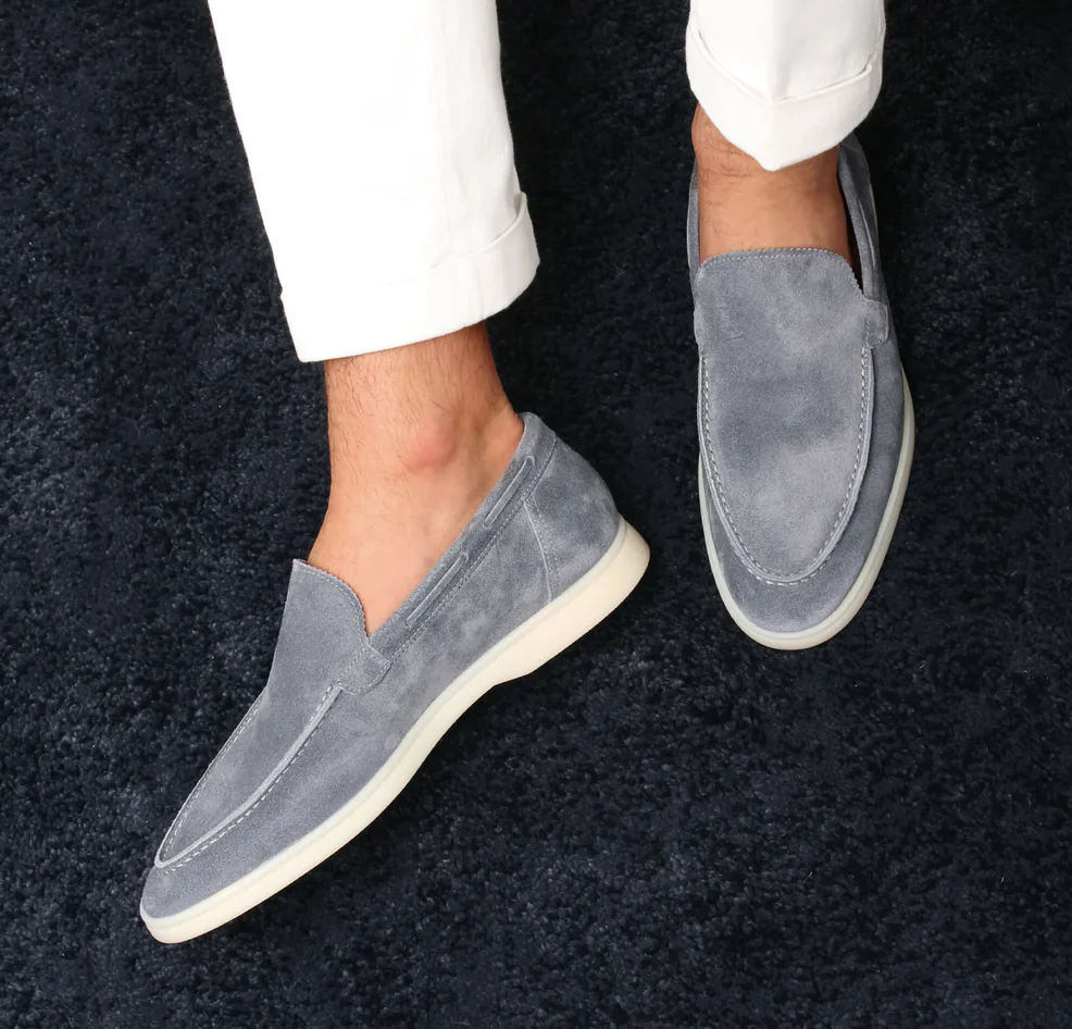 Hermanos - Old Money High Suede Loafers